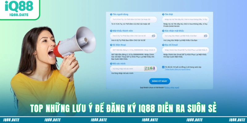 Top những lưu ý để đăng ký IQ88 diễn ra suôn sẻ