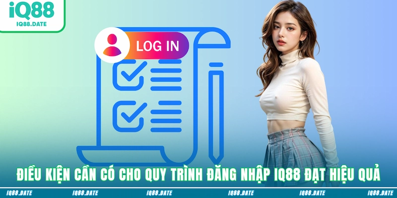 Điều kiện cần có cho quy trình đăng nhập IQ88 đạt hiệu quả