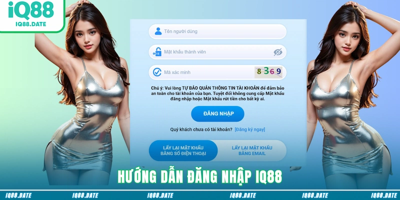 Hướng dẫn đăng nhập IQ88